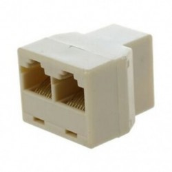 RJ45 háromutas hálózati kábeltávolító-hosszabbító dugaszoló csatlakozó K1S6