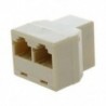 RJ45 háromutas hálózati kábeltávolító-hosszabbító dugaszoló csatlakozó K1S6