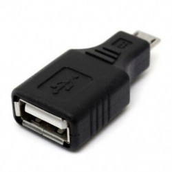 Mini USB 2.0 aljzat - Micro USB B 5 tűs aljzat F / M csatlakozó OTG adapter Conver R2J9