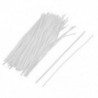 Cukorka táskák Csomagolás Twist kábelkötegelő 1,8 mm szélesség 100 db fehér X8M3