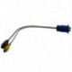 TV-kimenet VGA-S-Video / RCA kábel-adapter H7X7