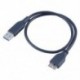 1X (USB 3.0 kábel, USB3.0 HDD adatkábel, aljzat a mikro-B hosszabbító kábelhez, USB K3R4)