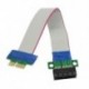 PCI-Express PCI-E 1X Riser Card Flex Extender Kábel PC I2R7 G5E4-hez