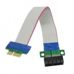 PCI-Express PCI-E 1X Riser Card Flex Extender Kábel PC I2R7 G5E4-hez
