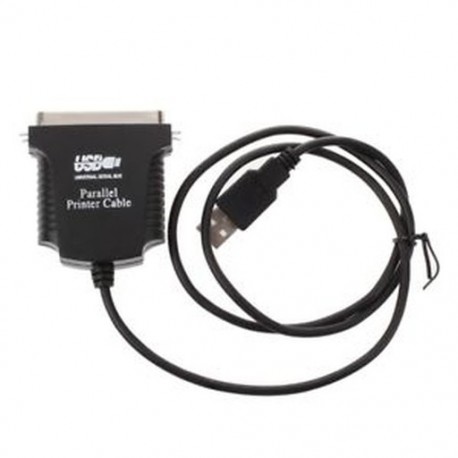 1X (szemaikus USB és párhuzamos 36 tűs Centronics nyomtató adapter kábel Z4E4)