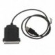 1X (szemaikus USB és párhuzamos 36 tűs Centronics nyomtató adapter kábel Z4E4)