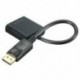 HD DP kijelzőport HDMI HDMI aljzat-kábel-átalakító adapter a HP Q0N7 laptophoz