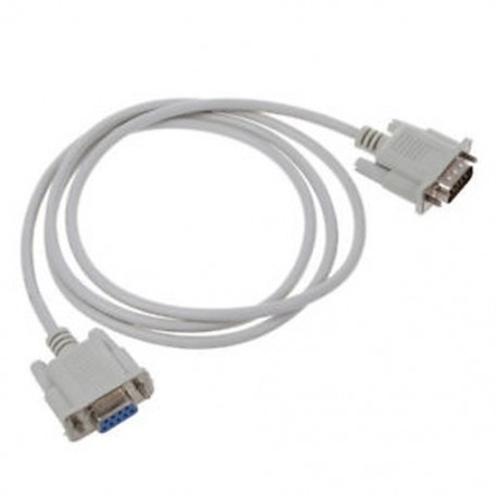 1X (RS232 DB9 9 érintkezős dugaszos és aljzat soros port kábel ipari adapter 1.3M S5W1