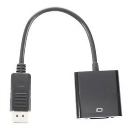 Kijelzőport DP aljzat - VGA aljzat adapterhez - Megjelenítő portkábel-átalakító Blac E2U3