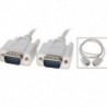 VGA DB15 aljzat RS232 DB9 érintkezős dugaszhoz adapter kábel / Q4S2 video grafikus bővítő
