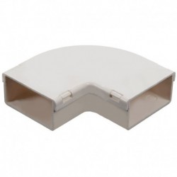 2X (39 mm x 19 mm opciók PVC kábelcsatorna lapos szögű dugasz adapter P6C9)