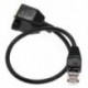 2X (1FT RJ45 hím-női csavaros panelre szerelt Ethernet LAN hálózat Extensio Y1D8