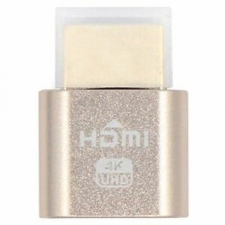 2X (VGA virtuális kijelző adapter HDMI DDC EDID Dummy Plug fej nélküli szellemlemez X5M2