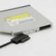 Vékony SATA kábel, USB 2.0 - 7   6 külső tápellátás a laptop SATA adapterhez, Conve X0V7