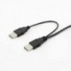 Vékony SATA kábel, USB 2.0 - 7   6 külső tápellátás a laptop SATA adapterhez, Conve X0V7