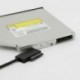 Vékony SATA kábel, USB 2.0 - 7   6 külső tápellátás a laptop SATA adapterhez, Conve J6J3