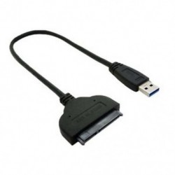 USB 3.0 - 2.5 hüvelykes SATA II merevlemez-adapter kábel (fekete) C4Y1