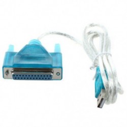 1X (USB és nyomtató DB25 25 tűs párhuzamos port kábel-adapter Y4Q7)
