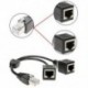 1X (Cat6 LAN Ethernet hosszabbító kábel 1 férfi és 2 női RJ45 Splitter Networ N6N0