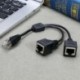 1X (Cat6 LAN Ethernet hosszabbító kábel 1 férfi és 2 női RJ45 Splitter Networ N6N0