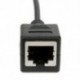 1X (Cat6 LAN Ethernet hosszabbító kábel 1 férfi és 2 női RJ45 Splitter Networ N6N0