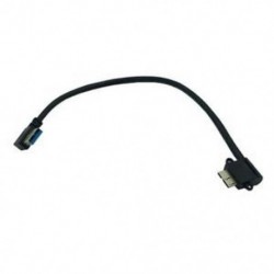 2pac 25CM bal szögű USB 3.0 Micro-B dugasz - USB 3.0 A aljzat-kábel f D4T5