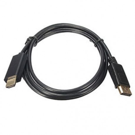 1080P 1,8 m-es Displayport DP és HDMI Male AV adapterkábel LCD HDTV PC T8Y0 laphoz
