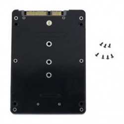 Fekete B   M gombaljzat 2 M.2 NGFF (SATA) SSD - 2,5 SATA adapterkártya B8V8-val