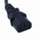 1X (speciális PDU UPS tápkábel, IEC 320 C14 – C13, Q2H1 ki / be kapcsolóval)