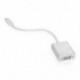1X (USB 3.1 adapterkábel, Type C - VGA 1080p HDTV, új Apple MacBoo G3T6 típushoz)
