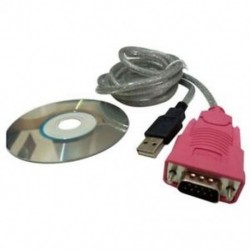 USB RS-232 DB9 9 pin soros kábel USB és W4J5 soros adapterhez