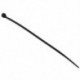 1000db nylon rögzítő csomagolás elektromos kábelkötegelő fekete 10 cm hosszú Z9F4