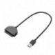 2,5 hüvelykes Sata Usb3.0 Easy Drive (merevlemez-adapter) 2,5 hüvelykes 7-15M E6N3-at támogat