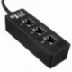 RJ45 hím - 3 RJ45 aljú hálózati hosszabbító kábel-elosztó LAN Etherne S7N3