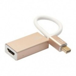 4K Mini DisplayPort DP Thunderbolt és HDMI kábel adapter a MacBook P4N2 W6E5 készülékhez