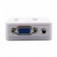 1080P Mini VGA-RCA AV átalakító 3,5 mm-es VGA 2AV / CVBS Audio   A O2B6-tal