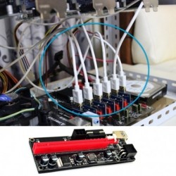 VER009S 0,6M USB 3.0 kábel Professzionális PCI-E Express PCI-E 1X - 16X 6PIN V2K7