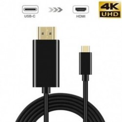C típusú USB-C és HDMI kábel 6FT USB 3.1 (Thunderbolt 3 kompatibilis) A P4B1 táblázathoz