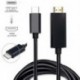 C típusú USB-C és HDMI kábel 6FT USB 3.1 (Thunderbolt 3 kompatibilis) A P4B1 táblázathoz