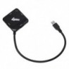1X (5 Gb / s sebességű elosztó USB 3.0 4-portos elosztó hordozható adapter W / kábel PC V7Y8-hoz)