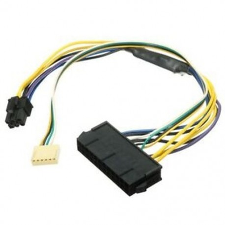 2X (ATX PSU tápkábel 24–6P a HP Z220 Z230 SFF alaplapi szerverhez, Work E7Q9