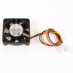 1X (40 mm x 10 mm 4010 8,9 CFM 3Pins 12 V DC kefe nélküli számítógépes hűtőventilátor K9G8)
