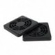 1X (2 db pormentes porszűrő-védő rácsos burkolat az 50 mm-es PC tok M1K1 ventilátorához)