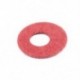 1X (200 db 3x8x0,7 mm szigetelt szálas szigetelő alátétek, távtartók, piros Y3A3)