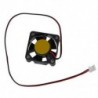 30 mm x 30 mm x 10 mm 2 pólusú DC 12 V hüvelycsapágy 6000RPM O5S7 hűtőventilátor