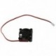 30 mm x 30 mm x 10 mm 2 pólusú DC 12 V hüvelycsapágy 6000RPM O5S7 hűtőventilátor