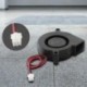50mmx15mm 3500RPM kefe nélküli DC hűtőventilátor 12V 0,16A U1G9