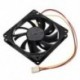 12 V-os 3 tűs CPU ventilátor hűtőborda hűtő hűtő hűtőventilátor PC-re 80x80x15mm F5T1 Q8M5
