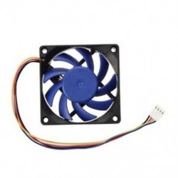 12 V DC 32 70 mm-es négy tűs számítógép tok CFM PWM CPU PC ventilátor kék és fekete T6L5 X6A T0G3