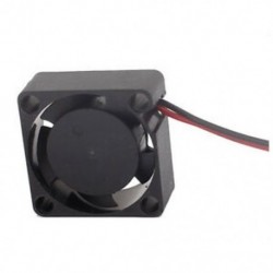 FSY 2,5 cm DC 5V 0,15A műanyag 5 késes hűtőventilátor hűtő fekete Z5P5 R3R2 E3Y4